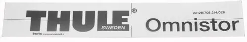 Thule Omnistor Aufkleber, schwarz