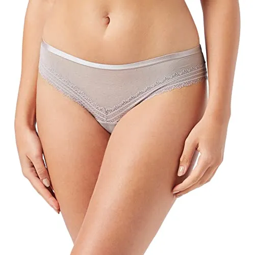 Triumph Women's Tempting Tulle_01 Hipster Unterwäsche, Warm Stone, M