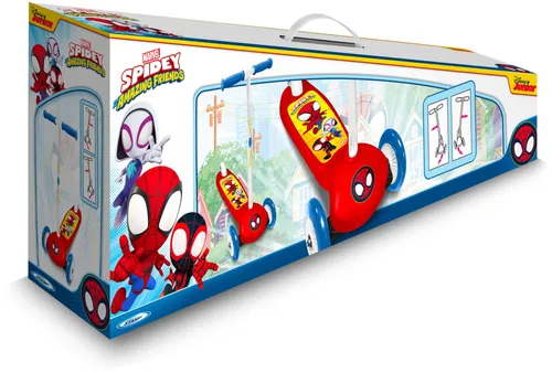 Stamp Scooter Spidey 3 Wheels, Blue/RED in rot von Stamp