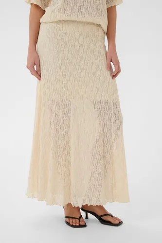 Rock CUkine Rock Feminine - Maxirock mit geradem Schnitt und transparenter Struktur. Der elastische Bund sorgt für hohen Tragekomfort und macht ihn ideal für jeden Anlass.