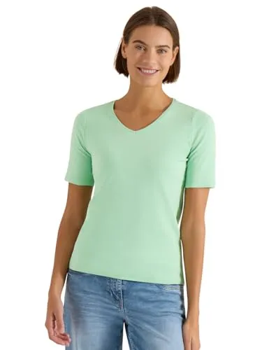 Damen Basic T-Shirt aus Baumwolle