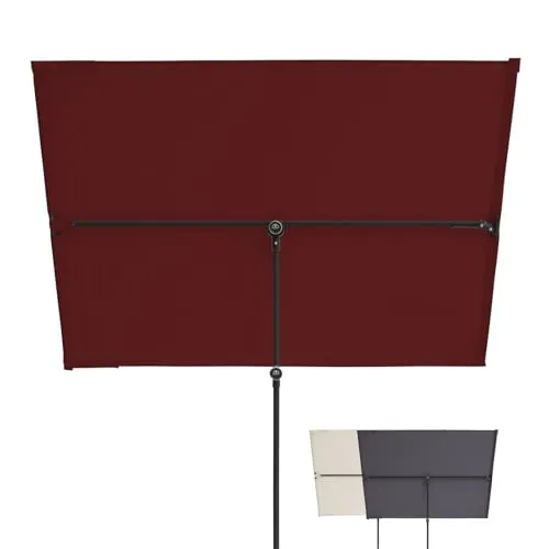Doppler Active Balkonblende Black Edition 170x130cm - Stylische Balkonblende für effektiven Sonnenschutz und flexible Sichtschutzoptionen. Einfach zu installieren und höhenverstellbar, sorgt sie für kühlen Schatten auf Balkon und Terrasse.
