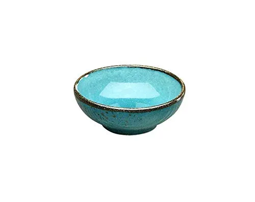 Creatable Sojaschale - Blau - Steinzeug - mit Reaktivglasur