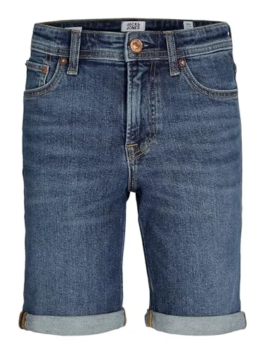 JACK & JONES Jjirick Jjoriginal Shorts Am 360 Sn Jnr - Shorts für Jungen, modische 5-Pocket-Shorts mit normalem Schnitt für höchsten Tragekomfort bei jedem Abenteuer.