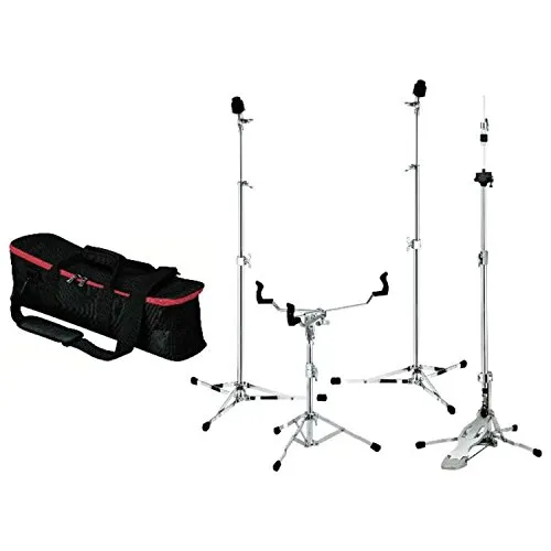 Tama HC4FB Classic Hardware Set Kit 4-teilig - Zubehör für Schlaginstrumente, leichtes 4-teiliges Set mit Tragetasche, ideal für Musiker unterwegs.