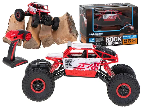 KIK RC Rock Crawler HB 2.4GHz 1:18 Rot