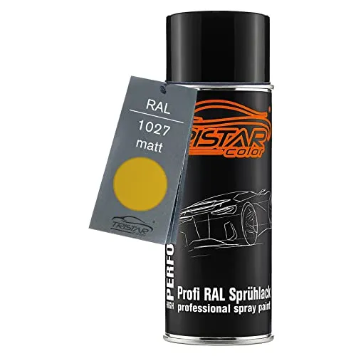 Produktbild TRISTARcolor RAL 1027 Currygelb Spraydose 400 ml matt schnelltrocknend