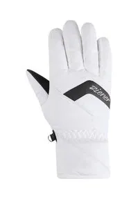 Ziener Damen KARION-Z Ski-Handschuhe | Wasserdicht und PFC-frei, Größe 6,5 - Hochwertige Ski-Handschuhe mit atmungsaktiver AQUASHIELD Membran. Ideal für Wintersport, angenehm warmes Futter und praktischer Klettriegelverschluss für optimalen Sitz.