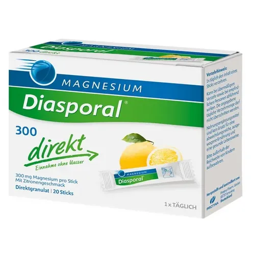 Magnesium Diasporal 300 direkt Granulat 20 St