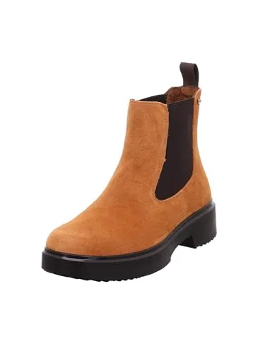 Legero Schlupfstieflette in braun, Gr. 4.5 - Wanderschuhe mit Gore-Tex-Imprägnierung für optimalen Wetterschutz und Wechselfußbett für individuellen Komfort. Ideal für rustikale und moderne Looks.
