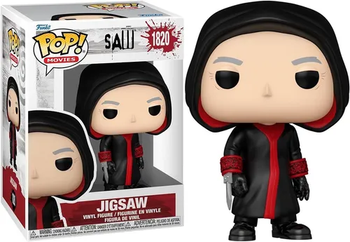 POP - Saw - Jigsaw Killer Figur Neu & OVP - Funko Pop! Figur aus der Saw-Reihe, hochwertig verarbeitet und ein Muss für Sammler und Horror-Fans!