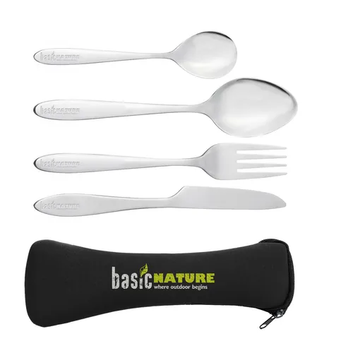 BasicNature Besteckset Biwak 'Dinner'