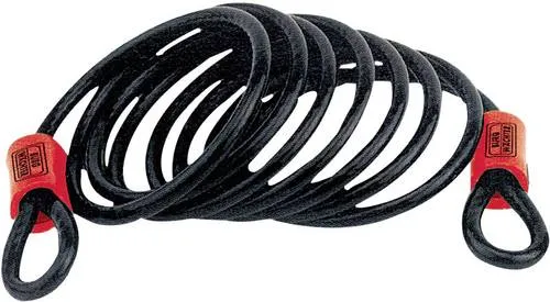 Burg Wächter 11150 Spiralkabel Schwarz