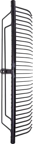 Produktbild TrendLine Rasenrechen 60 cm, schwarz, pulverbeschichtet Laubrechen Heurechen