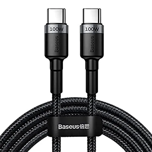 Baseus Cafule PD2.0 100W Blitzaufladung USB für Type C Kabel (20V 5A) 2m Grau/Schwarz