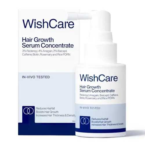 WishCare Haarwachstumsserum mit Rosmarin, Redensyl, Anagain, Baicapil, Koffein, Biotin