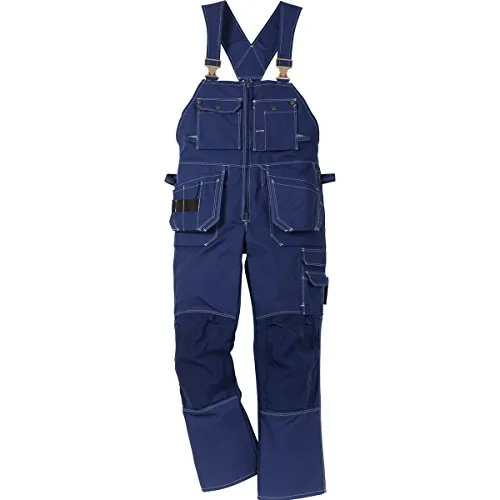 Fristads Handwerkerlatzhose 51 FAS - Strapazierfähig und Funktional - Arbeits- & Schutzkleidung: Robuste Latzhose aus 100% FAS®-Baumwolle mit zahlreichen praktischen Taschen für Handwerker.
