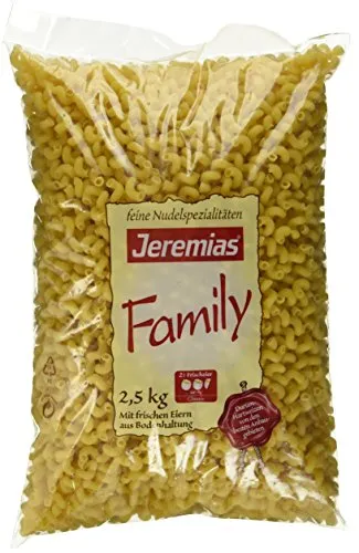 Jeremias Drelli, Family Frischei-Nudeln, 1er Pack (1 x 2.5 kg Beutel)