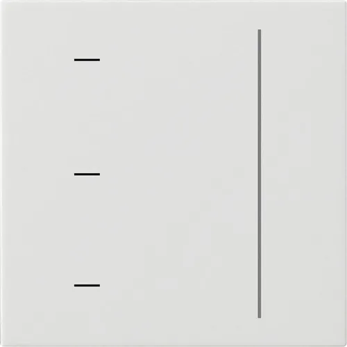 Gira Touch-Bedienaufsatz 536527 S3000 System 55 reinweiß von Gira