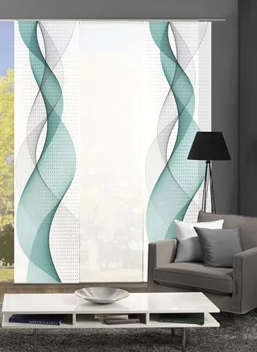 Vorhänge & Gardinen Türkis von Home Fashion