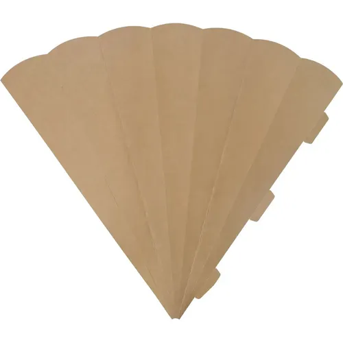 Schultüte Eck 69cm natur