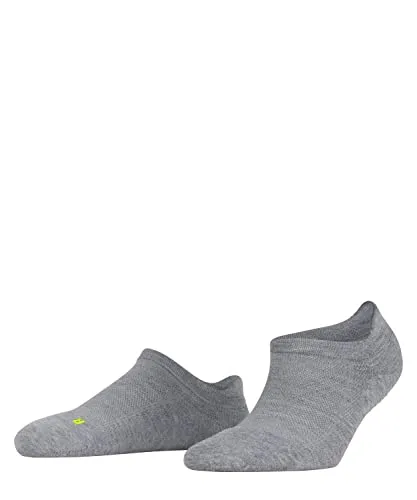FALKE Damen Stoppersocken Cool Kick W Hp weich atmungsaktiv schnelltrocknend rutschhemmende Noppen 1 Paar, Grau Light Grey Melange 3775, 37/38 EU