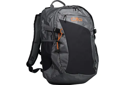 CMP X'cities 28L Backpack grey (U862) - Wanderrucksack mit 28L Volumen, wasserdichtem Ripstop-Gewebe und gepolstertem Laptopfach für Geräte bis 17 Zoll. Ideal für Abenteuer, Büro und Studium.