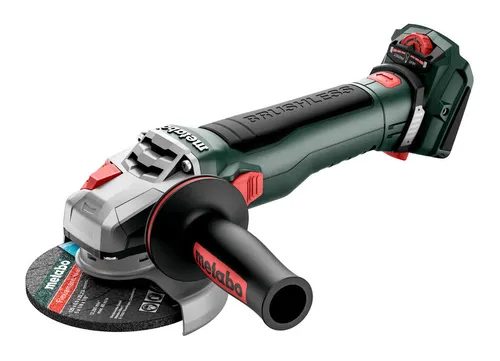 METABO Akku-Winkelschleifer WVB 18 LT BL 11-125 Quick - Schleifmaschine mit 18V Akku-Technologie, bietet kabellose Freiheit und schnelle Werkzeugwechsel dank Quick-System.