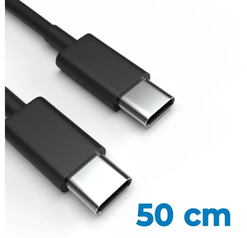 Justcom Samsung Galaxy S10E USB-Kabel, USB-C, USB-C (50 cm), Schnellladekabel, Datenkabel, Handy, Tablet