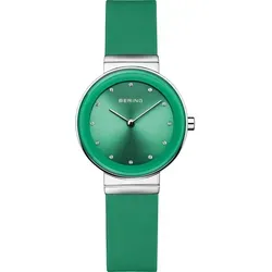 BERING Damen Uhr Quarz Movement - Classic Collection mit Edelstahl und Silikon 10129-808 - Armbanduhren für Damen - Die minimalistische Bering-Uhr besticht durch ihr hochkratzfestes Saphirglas und dänisches Design, ideal für stilbewusste Frauen.