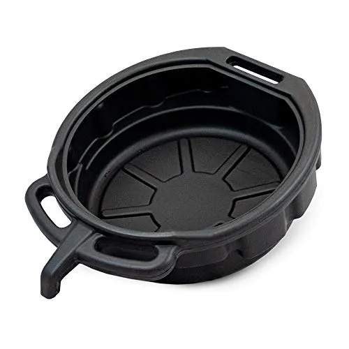 BITUXX Universal-Auffangwanne Ölauffangwanne Mehrzweckwanne Ölauffangbehälter Ölwanne Öl Wechsel laugen- und säurefest 15 Liter