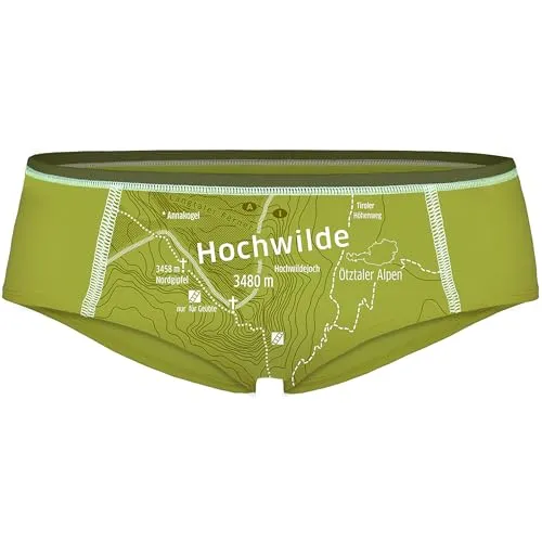 Ein schöner Fleck Erde Damen Hochwilde Unterhose, maigrün, M