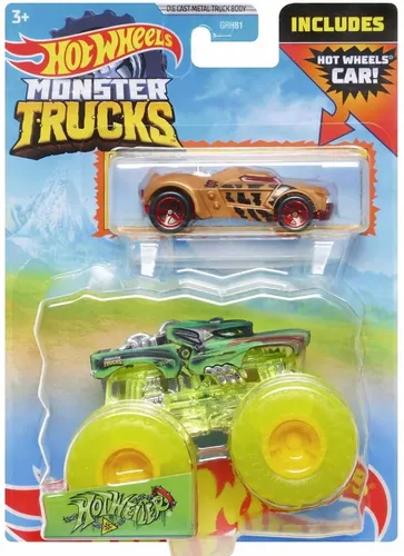 Hot Wheels Monster Trucks Hotweiler + auto von Hot Wheels