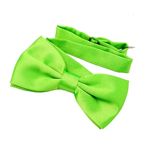 DonDon Edle neongrüne Fliege bzw. Schleife mit Haken in grün von DonDon