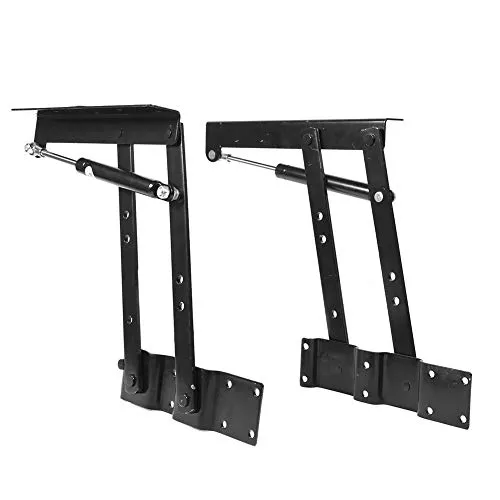 MAGT Couchtisch Lift Up Scharnier, 2 Stück Stahl Klappscharnier Tisch Lift Up Feder Scharniere Couchtisch Mechanismus Hardware Top Heberahmen Möbel