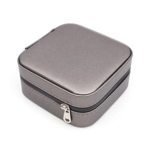 Schmuckschatulle Kunstleder Schmucketui Schmuck Aufbewahrungskoffer für Ringe...