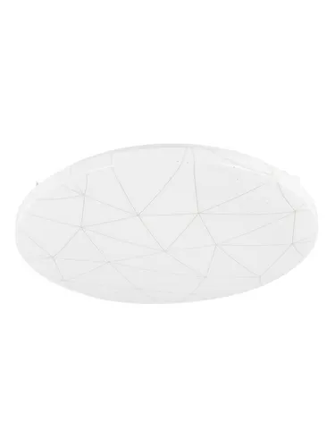 EGLO LED Deckenleuchte Rende – Moderne Deckenlampe mit inkludiertem Leuchtmittel - Lampen für stilvolle Beleuchtung, Ø 38 cm, 2300 Lumen, ideal für Flur oder Wohnräume.