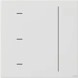 Gira 536503 S3000 Touchaufsatz System 55 Reinweiß von Gira