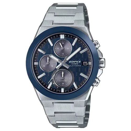Casio Edifice EFS-S650D-2AEF - Solar Chronograph Uhr - Armbanduhren, hochwertige Solar-Technologie mit Chronograph und Saphirglas, wasserdicht bis 10 bar und ideal für stilbewusste Herren.