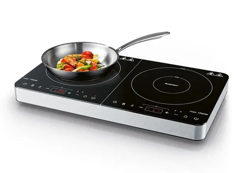 SILVERCREST® KITCHEN TOOLS Doppelinduktionskochplatte SDI 3500 E1