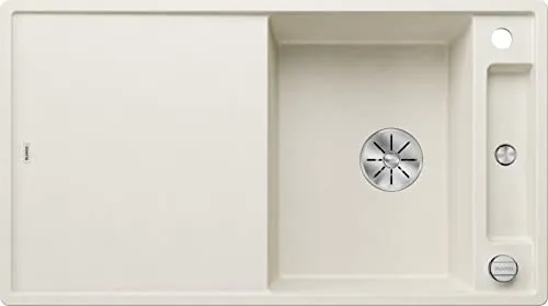 Blanco Axia III 5 S Granitspüle mit Ablauffernbedienung in beige von BLANCO