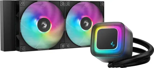 LE240 V2 CPU-Wasserkühlung - Leise und leistungsstark - CPU-Kühler mit maximal 32 dBA, ideal für AMD und Intel Systeme. Ausgestattet mit 240mm Radiator und RGB-Beleuchtung für optimale Kühlung und ansprechendes Design.