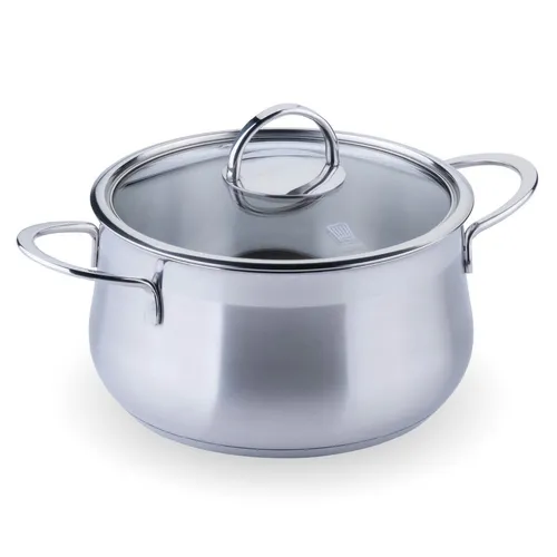 Chefkoch+Fackelmann Kochtopf Chefkoch, 3,0 L - Töpfe, backofengeeignet und aus robustem Metall, perfekt für kreative Kochabenteuer in der Küche.