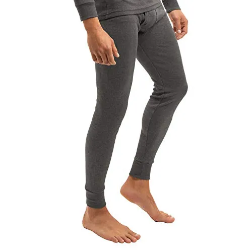 MT Herren Ski- und Thermounterhose Thermo Light Lange warme Unterwäsche - Anthrazit XL