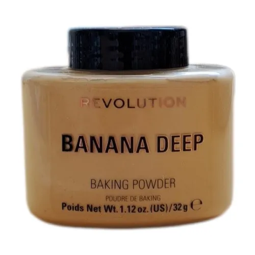Produktbild Makeup Revolution, Loose Baking Powder, Verlängert die Haltbarkeit des Makeups,