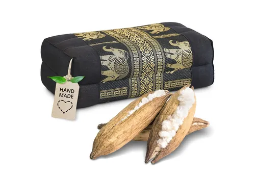 livasia Stützkissen Yogakissen (Deluxe) in schwarz von livasia