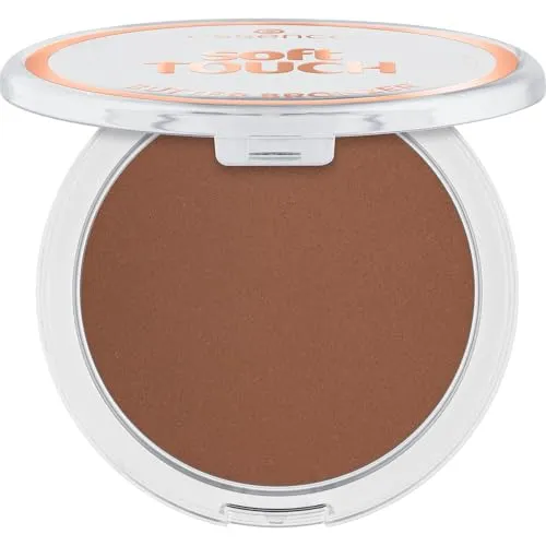 essence soft TOUCH BUTTER BRONZER, Nr. 30, Braun, hochpigmentiert, sofortiges Ergebnis, natürlich, matt, vegan, ölfrei, ohne Parabene, ohne Mikroplastikpartikel, 1er Pack (10g)