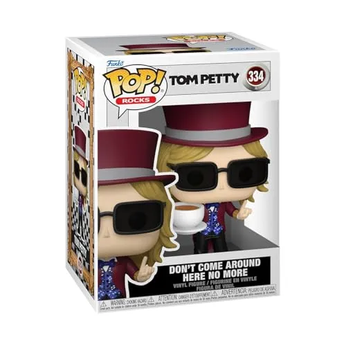 Funko Pop! Rocks: Tom Petty - Don't Come Around Here No More - Vinyl-Sammelfigur - Geschenkidee - Offizielle Handelswaren - Music Fans - Modellfigur Für Sammler und Display