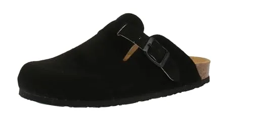 PLAKTON Herrenschuhe Clogs BLOG AFELPADO 171539 negro, Größe:46 EU