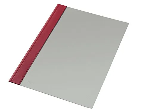 ESSELTE 13203 Box 50 Schnellhefter PVC A4, weinrot